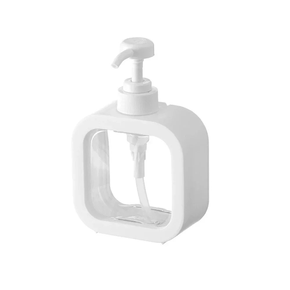 300/500ML 1PCS Large Capacity Transparent Soap Dispenser Bottle Liquid Soap Dispenser Shower Gel Laundry Liquid Storage Bottle